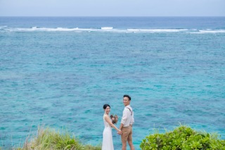 昨日(9月23日)に撮影した最新のフォトウェディングを紹介します♪