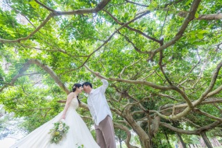 沖縄フォトウェディング一押し撮影地【洋装・森編】