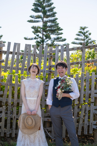 ouchiらしい沖縄フォトウェディング♪