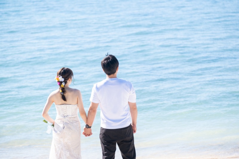 家族みんなで幸せいっぱい!沖縄フォトウェディング