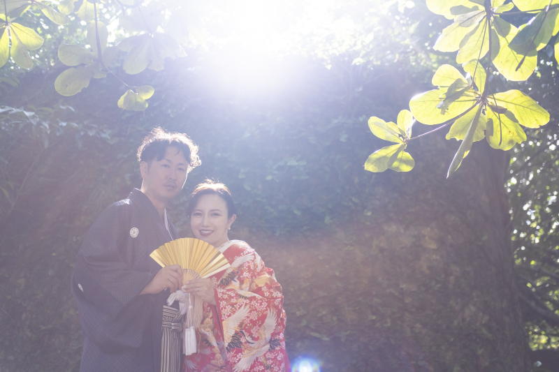 沖縄の冬にこそオススメしたい、和装フォトウェディング♪
