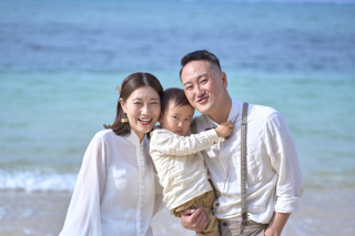 沖縄ファミリーフォトウェディング♪