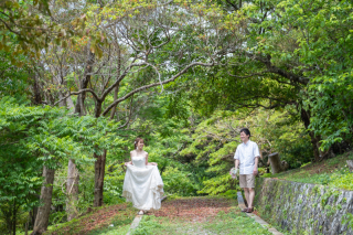 沖縄好きの方から密かにリクエストが多い撮影スポット『座喜味城跡』