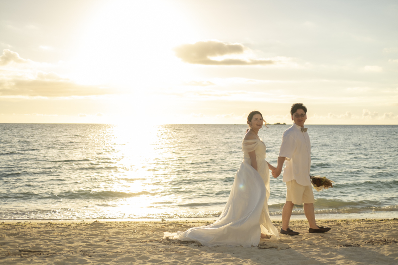 ロマンチックなサンセット撮影はいかがでしょうか?♪