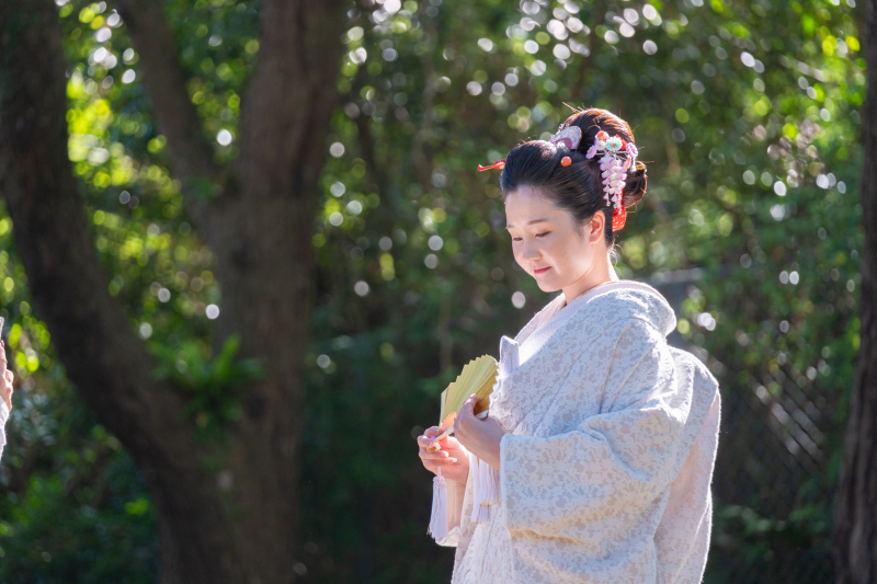 沖縄の冬にこそオススメしたい、和装フォトウェディング♪