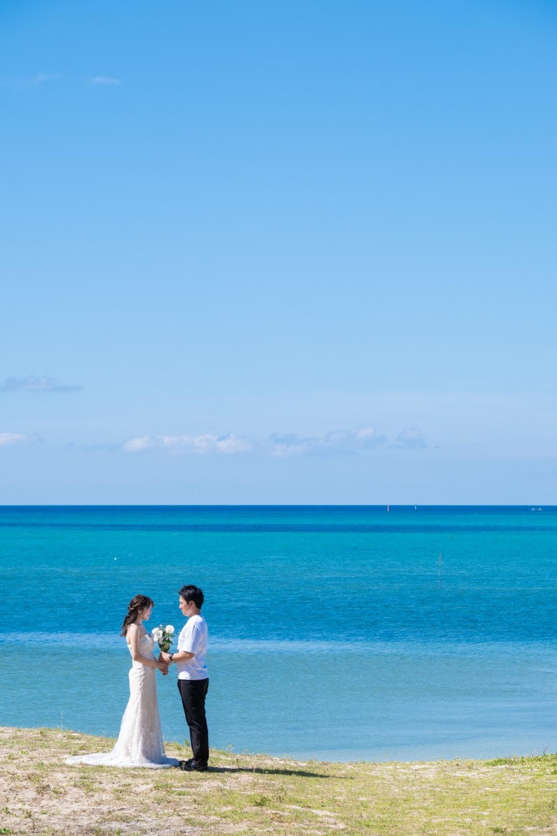 家族みんなで幸せいっぱい!沖縄フォトウェディング