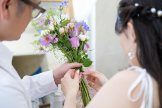 生花ブーケ『ouchiの庭』をご紹介♪