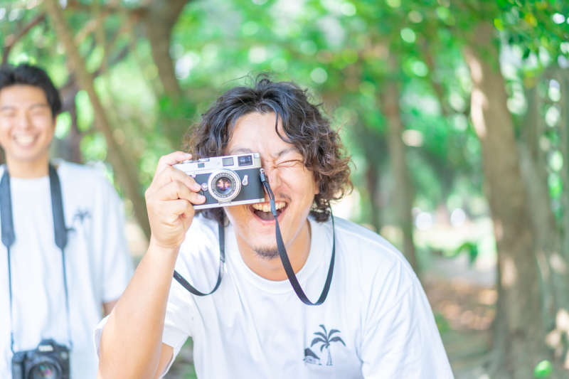 ouchiのプロフィール写真を撮影して頂きました♪