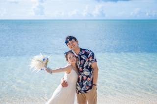 沖縄の海の色を余すことなく写し出すために(沖縄フォトウェディングの豆知識002)