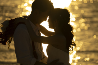 ロマンチックなサンセットはいかがでしょうか?