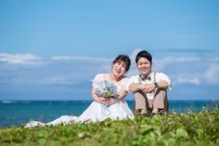 第二弾!photoboxで行く沖縄フォトウェディングツアーモニター撮影の様子