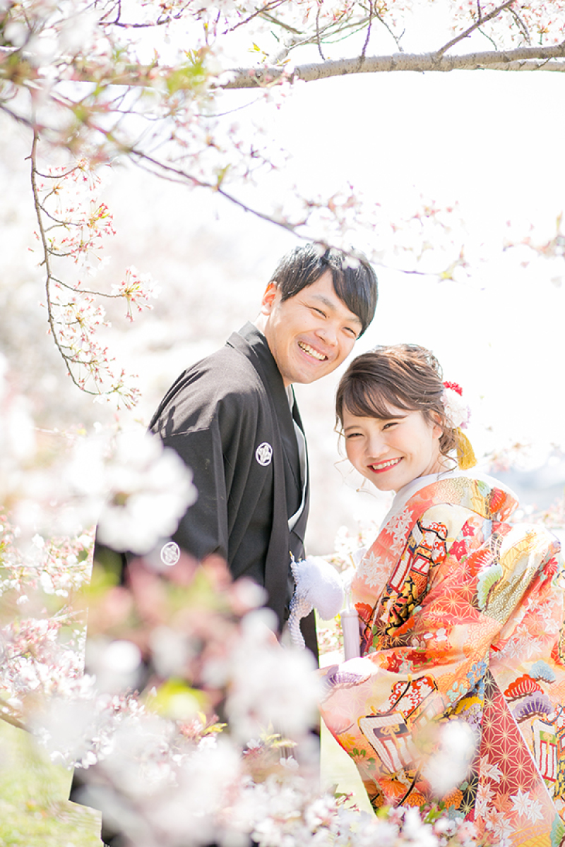  新緑！ 桜も！！ &ldquo;春の前撮り&rdquo; してみませんか♫