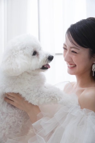 【aim札幌店】大好きな愛犬と一緒に♡自然体なウェディングフォトの魅力