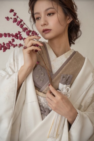 aimの和装はスタイリングにこだわる