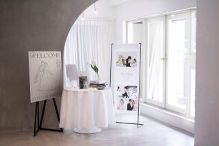 結婚式のウェルカムスペースに、式後はお家に飾っても◎&rdquo;ウェディングタペストリー&rdquo;