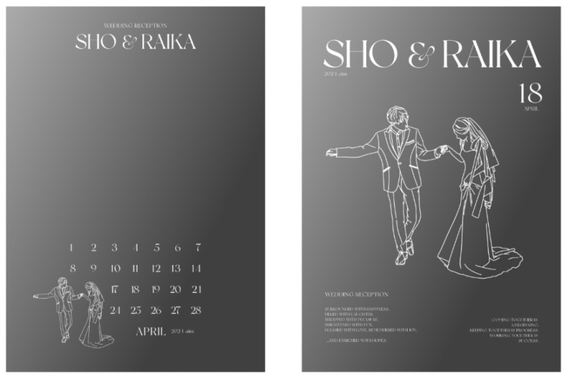 【aim札幌店】結婚式を彩るウェディンググッズのご紹介♡~ウェルカムミラー~