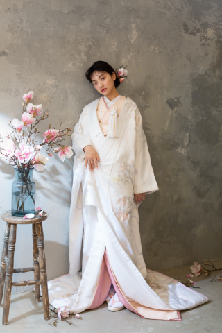 色掛下でワンランク上のコーディネートを〜白無垢編〜