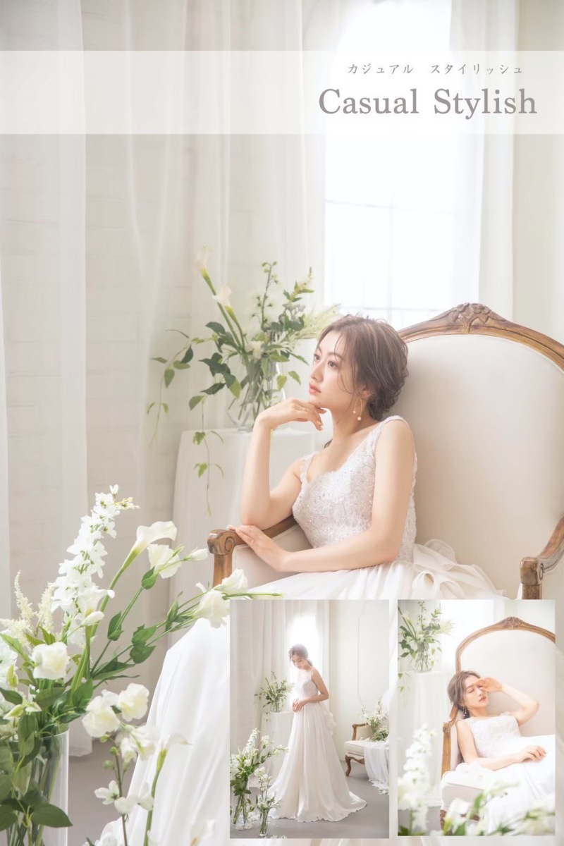 【aim札幌店】雪解けの春夏撮影！暖かな季節に前撮りを。