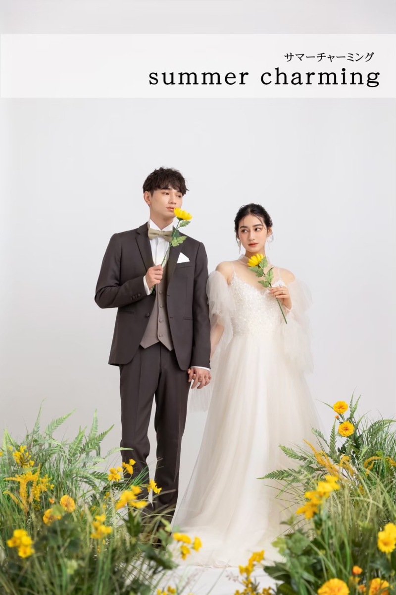 【aim札幌店】雪解けの春夏撮影！暖かな季節に前撮りを。