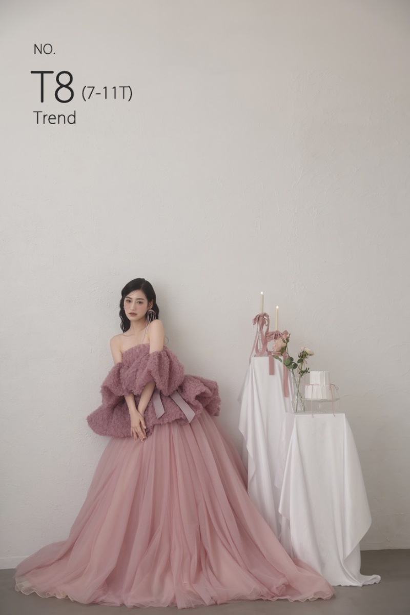 ガーリー好きお嫁様必見！　-ピンクドレス3選✨