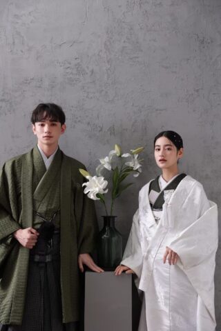 和装フォトでお婿様も主役に。