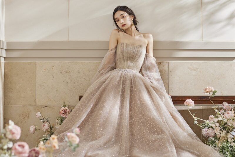 秋婚さんに♡秋にぴったりなカラードレスをご紹介