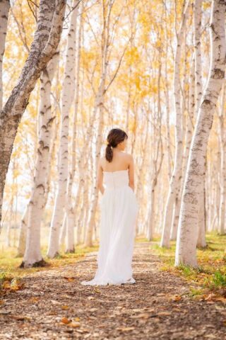 紅葉でロケーションフォト