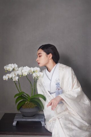 白無垢に色掛下を合わせるのが当たり前！aimのオリジナルコーデをご紹介♡