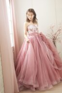 カラードレスは華やかなPinkで決まり♡ピンクドレスをご紹介！！