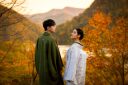 札幌の紅葉フォトウェディング!aimで叶える秋の洗練和装ロケーション