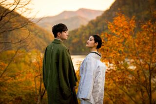 札幌の紅葉フォトウェディング!aimで叶える秋の洗練和装ロケーション