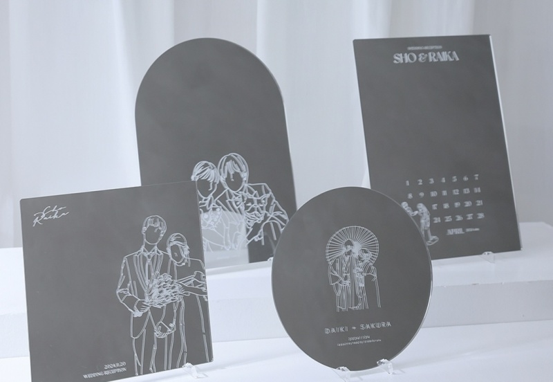 【aim札幌店】結婚式を彩るウェディンググッズのご紹介♡~ウェルカムミラー~