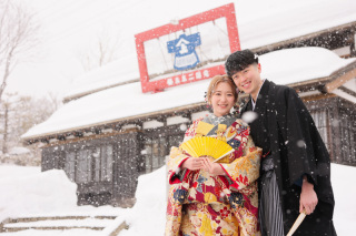 冬のおすすめロケーション地【北海道開拓の村　和装編】