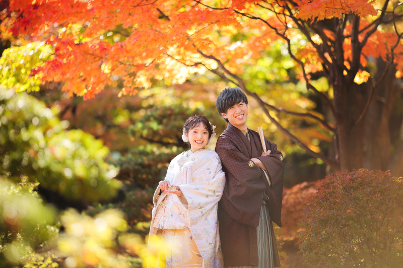 秋の紅葉ロケーション【和装編】✾