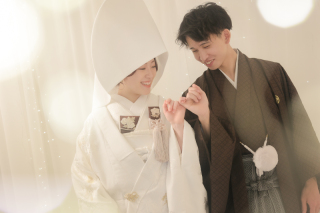 【お客様フォト】綿帽子で前撮り♪