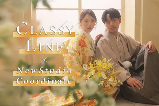 新作衣装【CLASSY LINE】に合わせた最新スタジオコーディネートをご紹介