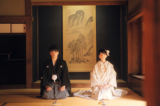 昔ながらの日本家屋で撮る和装ウェディング❁