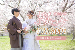 春の桜ロケーションプラン♩早期予約受付スタート！