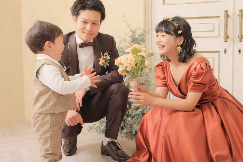 お子様連れ撮影ってどうなる？実際の雰囲気をご紹介！