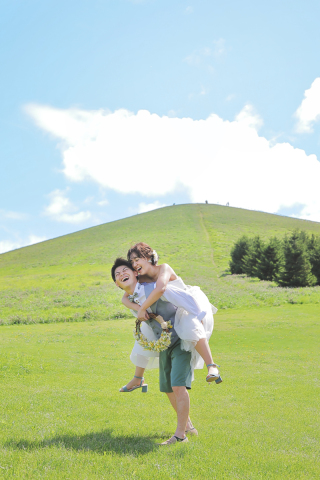 モエレ沼公園でのロケフォト☆