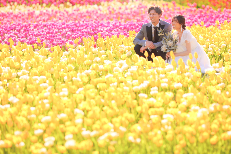 〖お花畑での撮影におすすめ！〗滝野すずらん公園