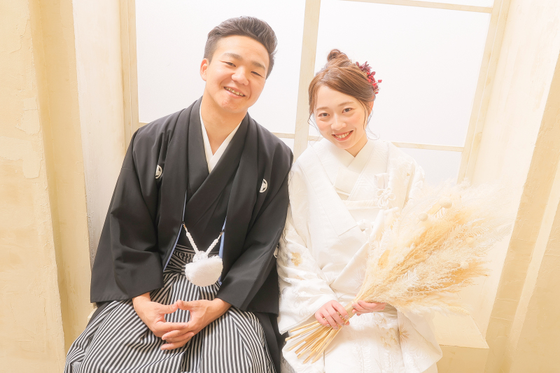 【豊平館×スタジオ】レトロウェディングと和装前撮り