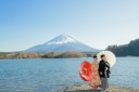 3月までのご予約が残りわずか。真冬の富士山ロケーションフォト