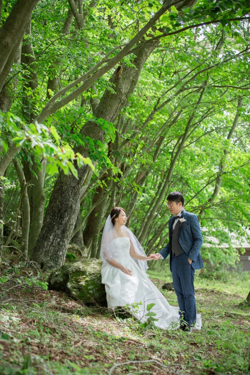 新緑の時期の富士山ロケーション