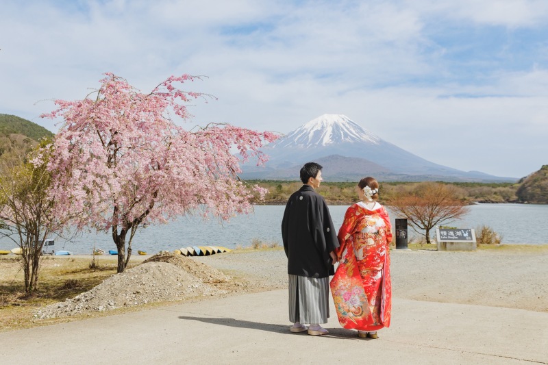 富士山和装＋洋装プランで富士山を満喫