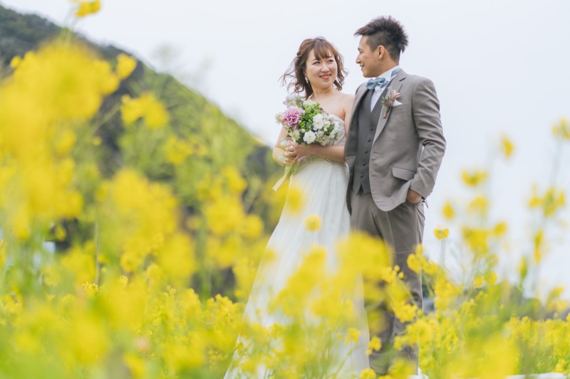 360° 菜の花に囲まれて一足先に春を楽しみませんか?