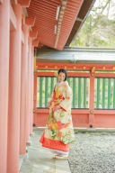 富士宮市浅間大社での結婚写真