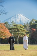 冬の富士山和装周遊ロケーション