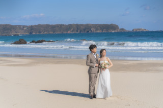 南伊豆の美しい海でのウェディングフォトは2月〜3月上旬がおすすめ