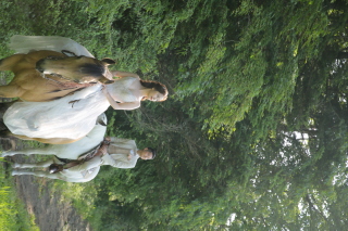 夏の乗馬ロケーションフォト